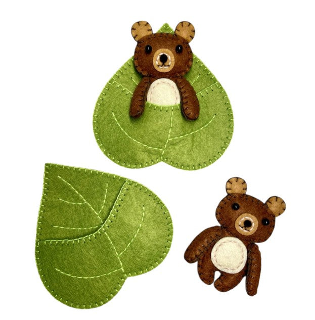 DIY Bear & Leaf - 1pc