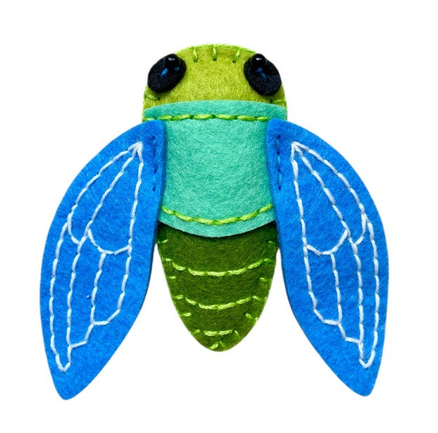 DIY Blue Wing Bug - 1pc