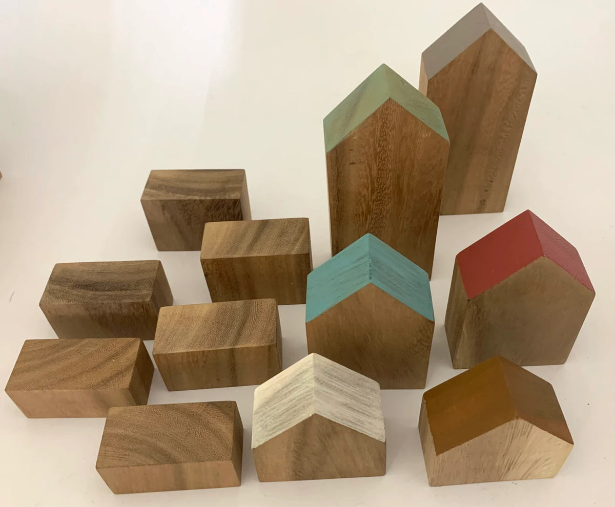 Earth House Building Blocks 12 pc