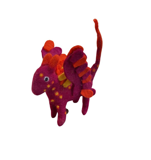 Felt Fire Dragon