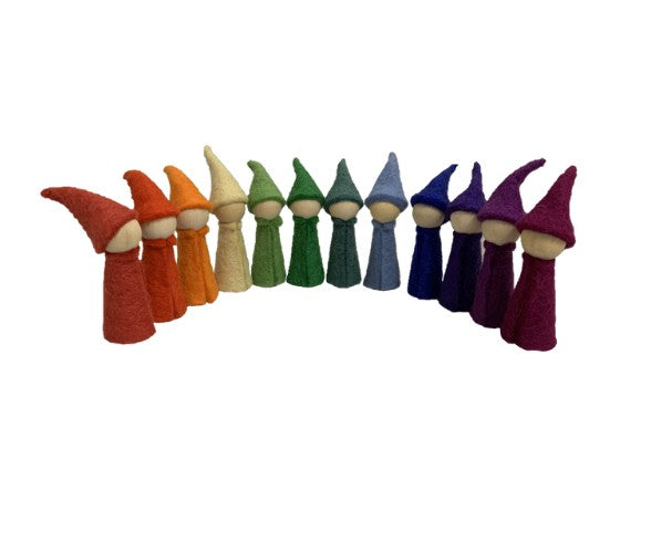Goethe Gnomes 12pc - Dressed in Felt