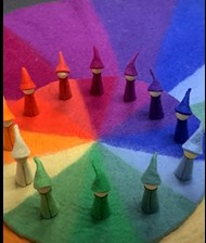 Goethe Gnomes 12pc - Dressed in Felt