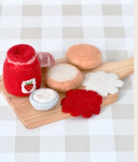 Felt - Strawberry Jam and Scone Set