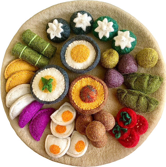 Middle East Mezze/31pc (Felt)