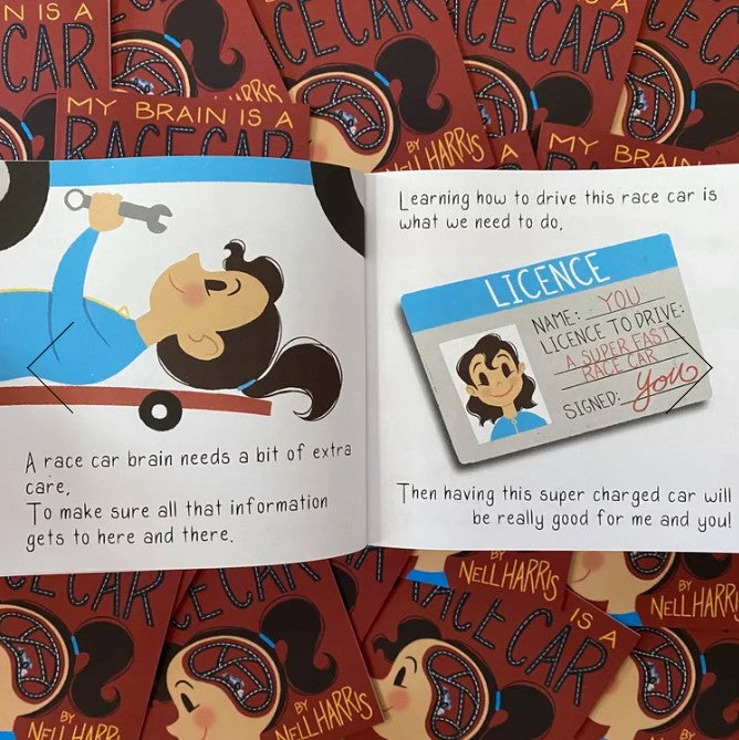 My Brain is a Race Car - by Nell Harris