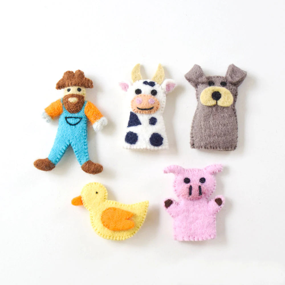 Old MacDonalds Farm Finger Puppets