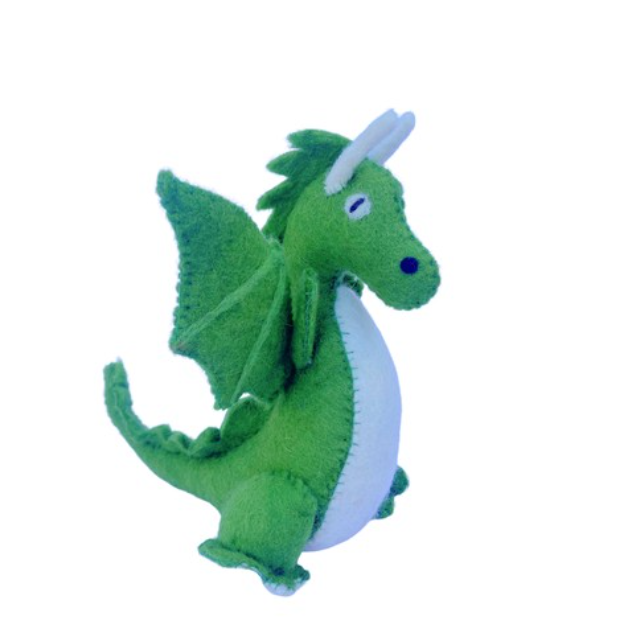 Puff The Felt Green Dragon
