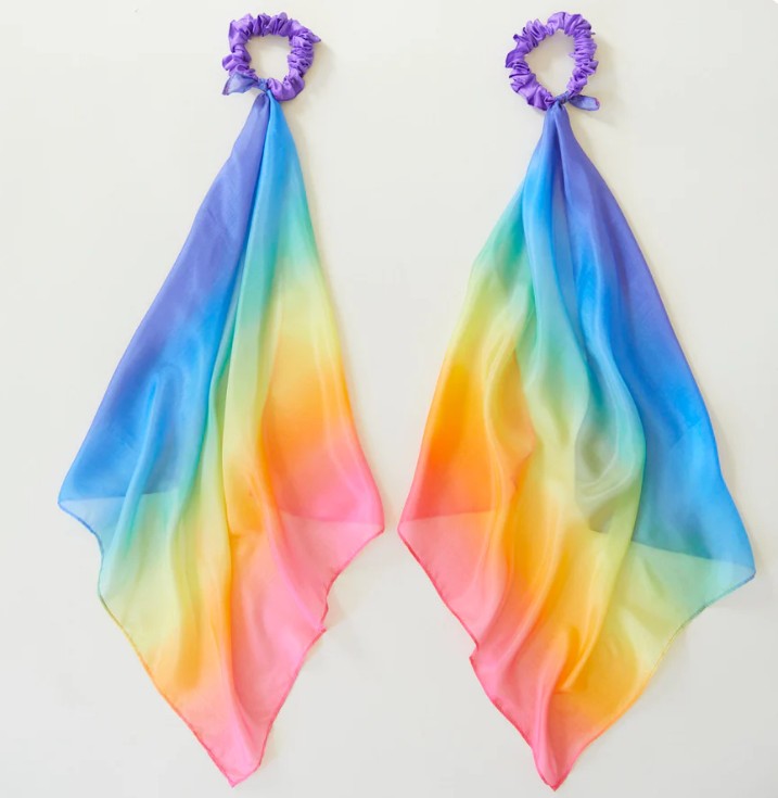 Rainbow Wrist Streamers 2pc