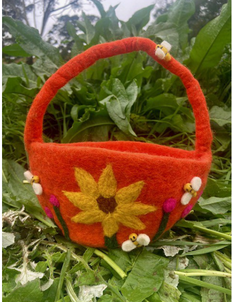 Sun Solstice Foraging Basket