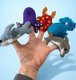 Ocean Animals Finger Puppets 5pc