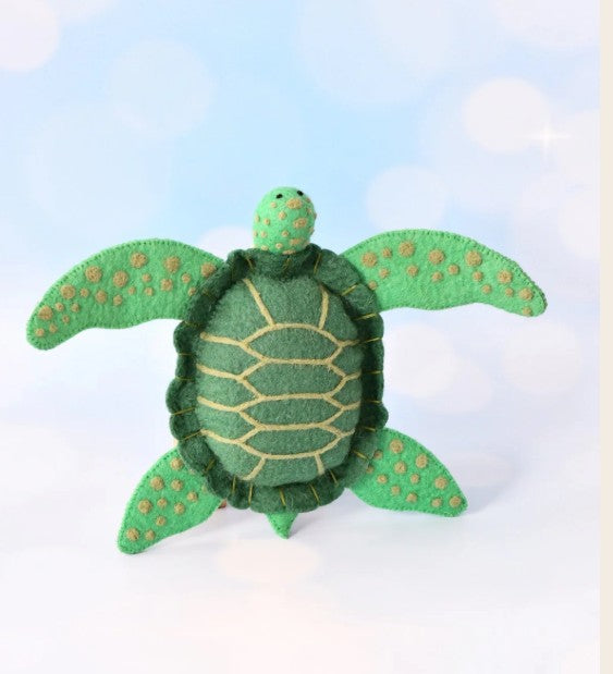 Waru the Sea Turtle Hand Puppet