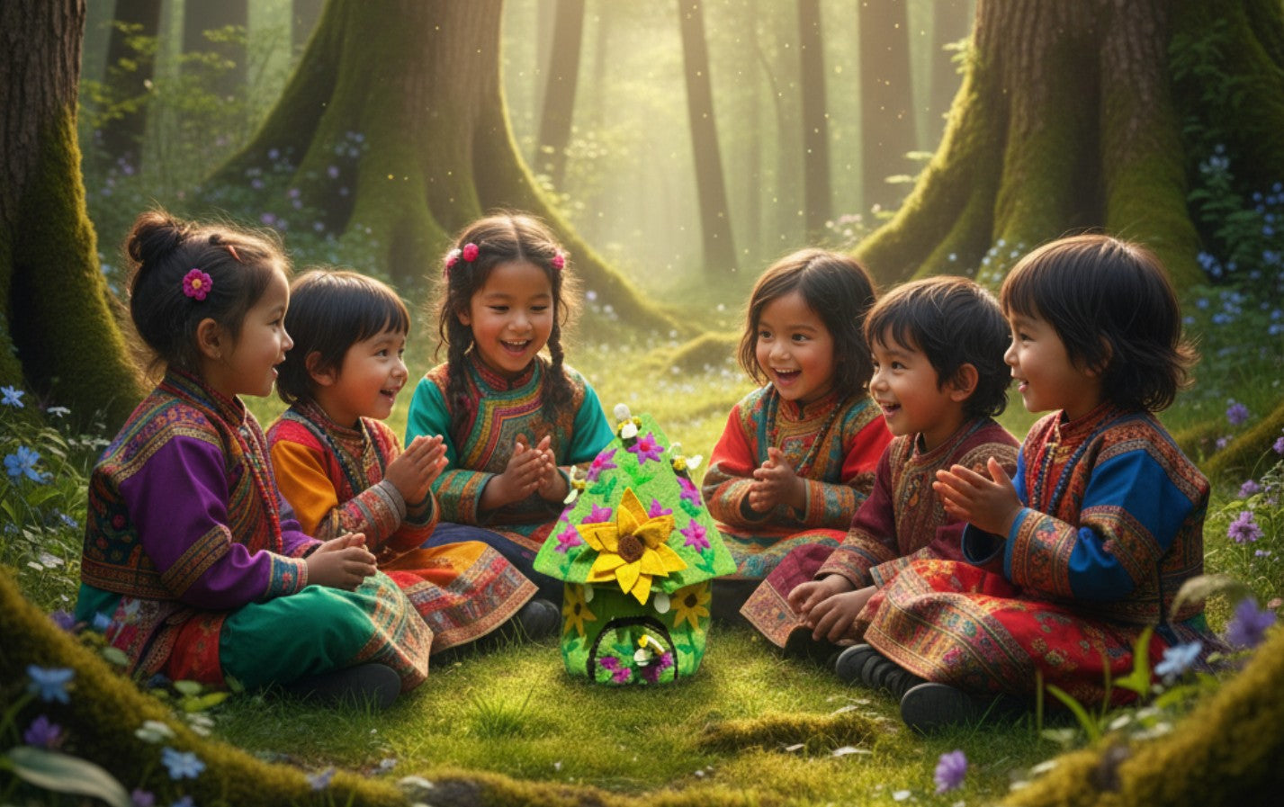 Hand-Felted Wool Play Sets & Toys | Himalayan Felt Co