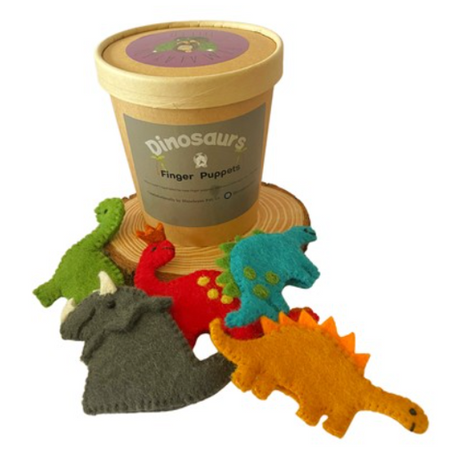 H Dinosaurs (5pc + Tub)