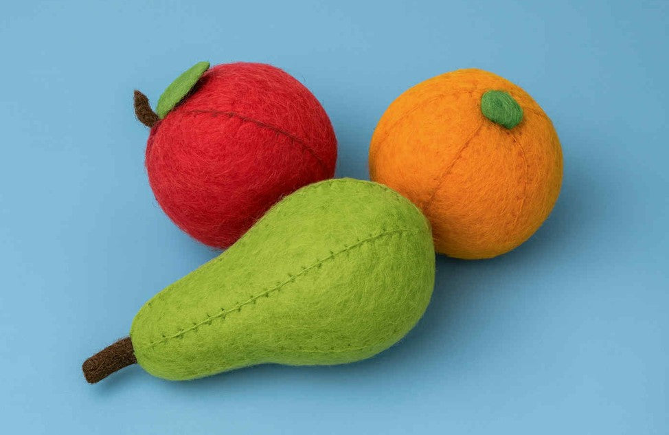 Apple, Pear, Orange - 3pc (Felt)