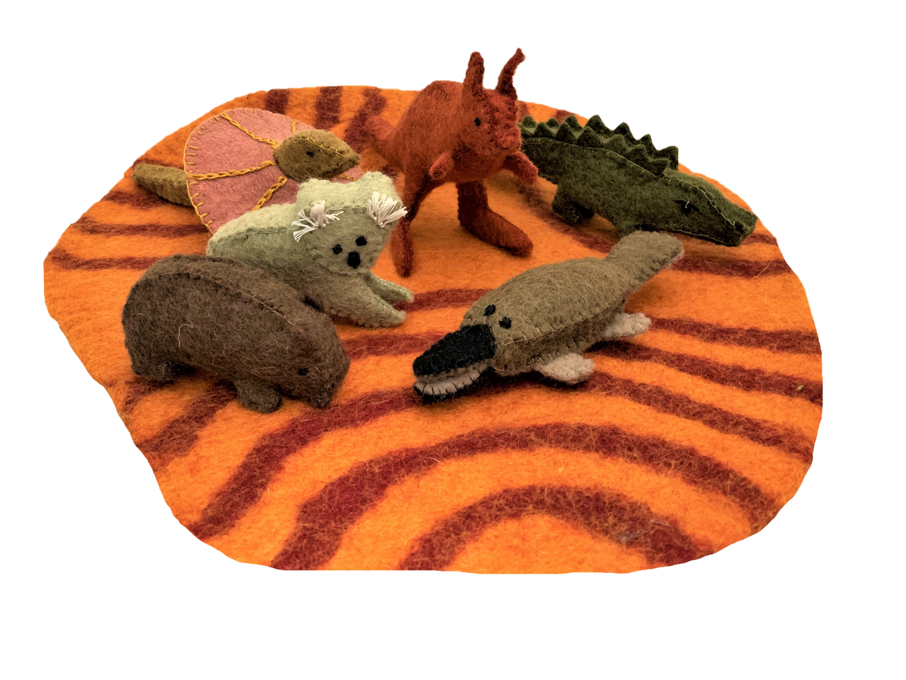 Australian Animal + Outback Mat 7pc