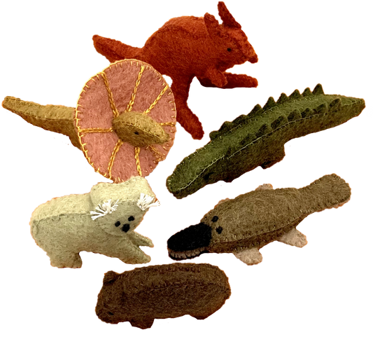 Australian Animals 6pc