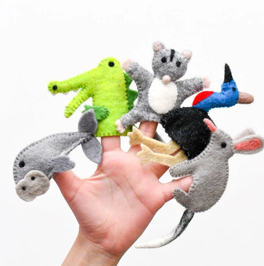 Australian Animals C - Finger Puppet Set