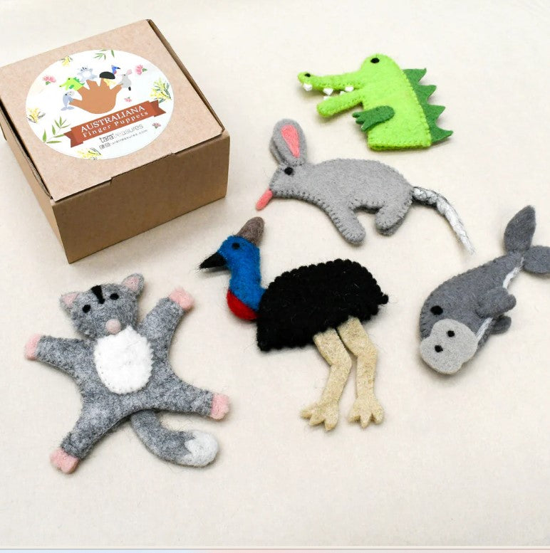 Australian Animals C - Finger Puppet Set