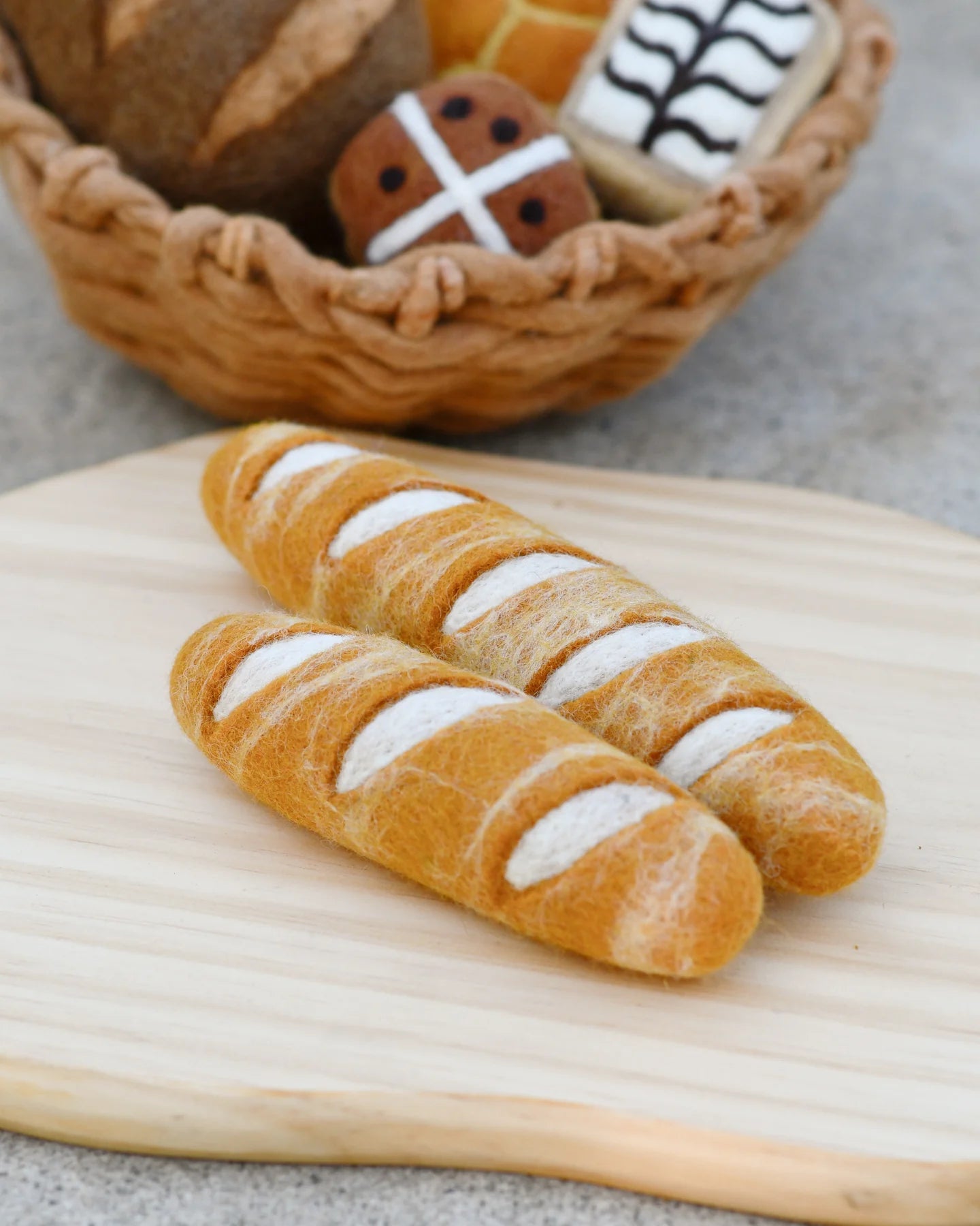 French Baguettes 2pc - Felt