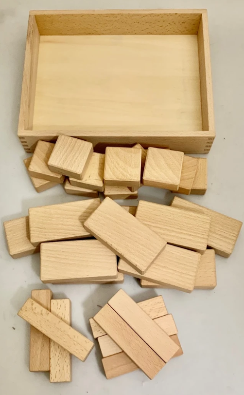Mixed Wood Blocks Set - 30 pieces