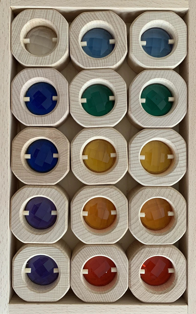 Bitcoin Window Rainbow Set - 15pc