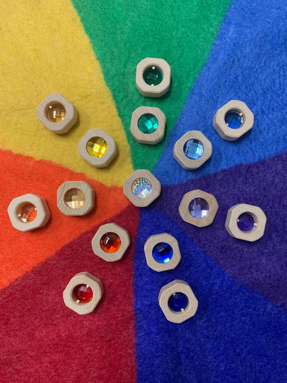 Bitcoin Window Rainbow Set - 15pc