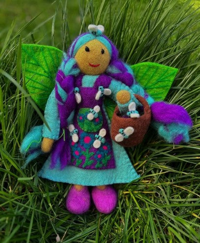 Blue Bee Forest Fairy