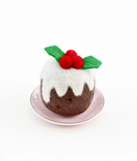 FELT -  Christmas Pudding (Tall)