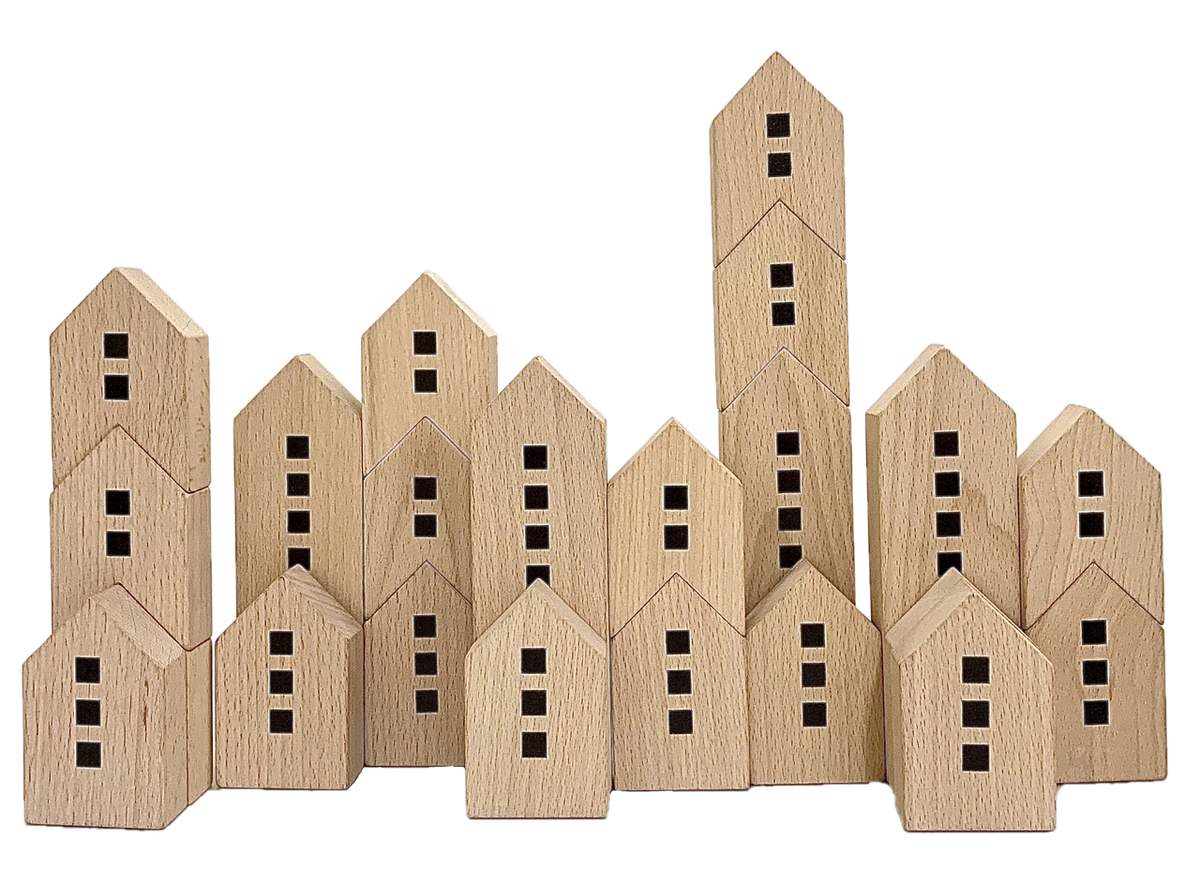 City Scape Blocks - 22pc