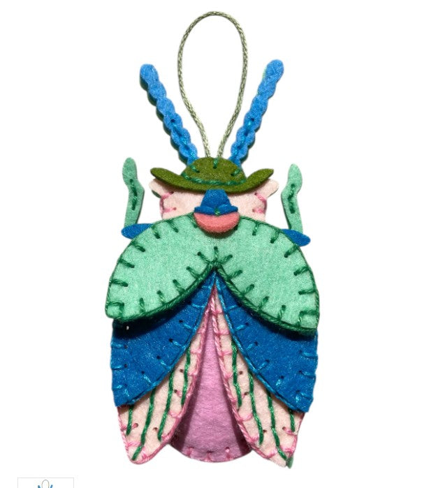DIY Blue Green Wing Bug -1pc