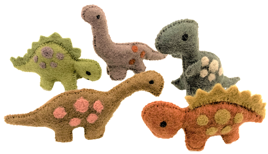 Dinosaurs Natural 5pc