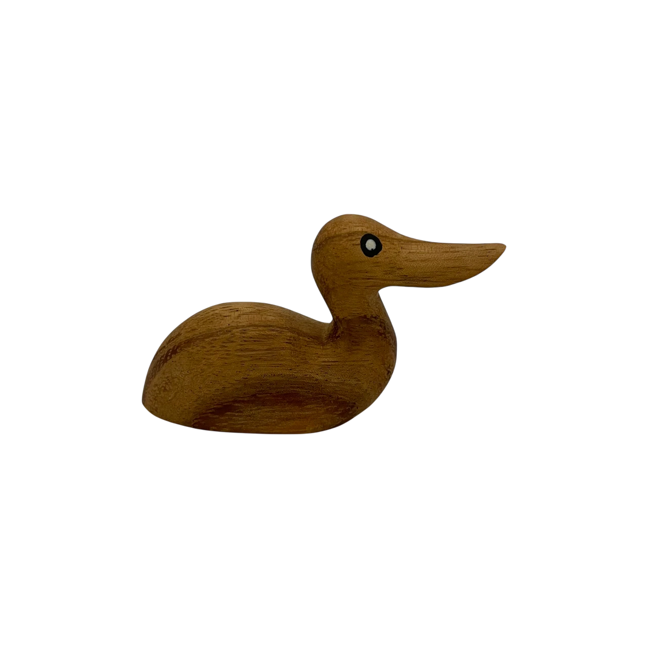 Hand Carved Wooden Ducks Set of 3