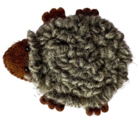 Echidna Finger Puppet (Felt) 1pc