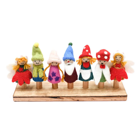 Fairies & Gnomes Finger Puppets