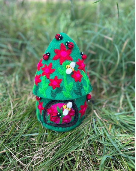 Ladybug House Small - Felt