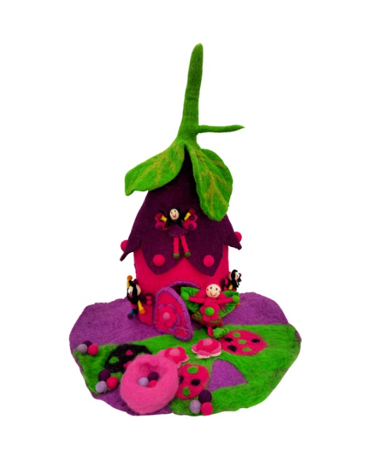 Pink Tooth Fairy House