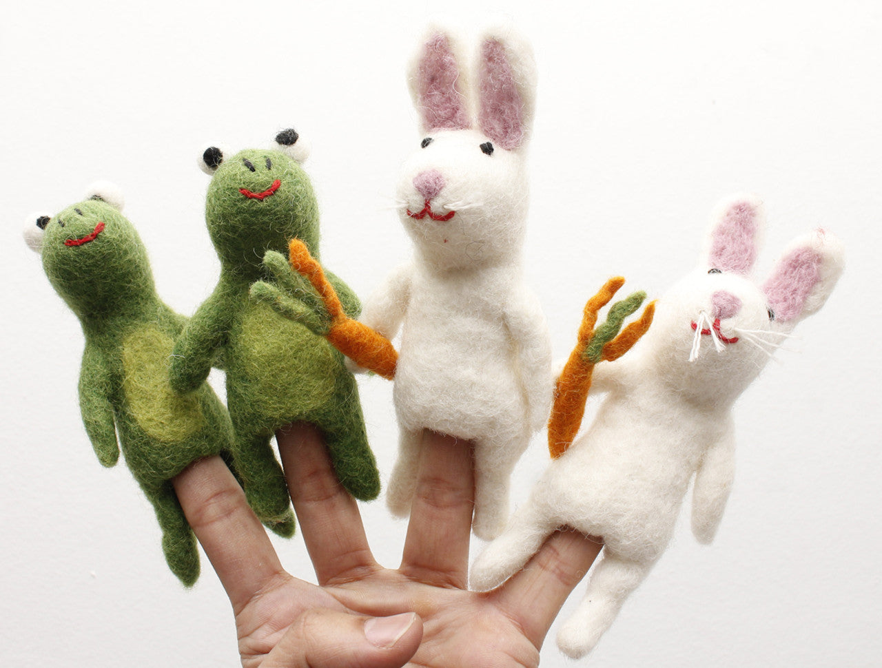 Frog and Bunny (4pc)