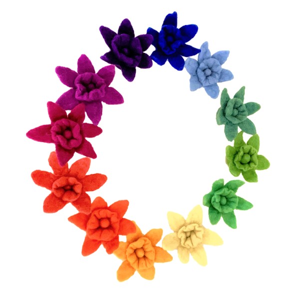 Goethe Felt Daffodils 12pc