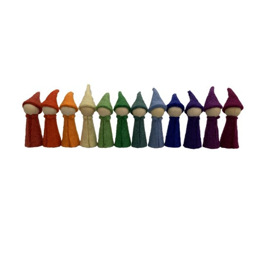 Goethe Gnomes 12pc - Dressed in Felt