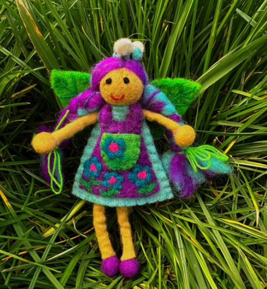 Blue Bee Fairy small