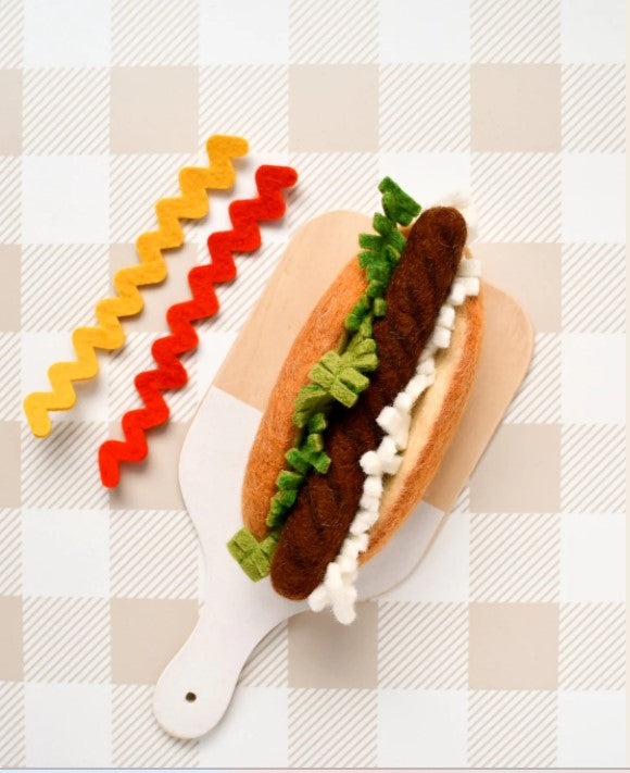 Hot Dog Set (Felt)