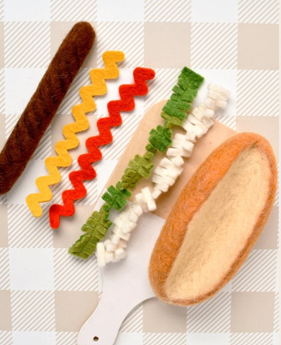 Hot Dog Set (Felt)