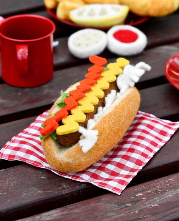 Hot Dog Set (Felt)