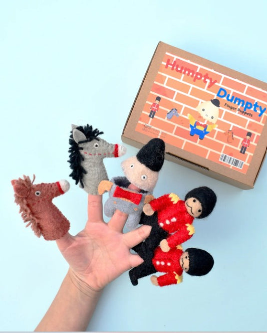 Humpty Dumpty Finger Puppet Set