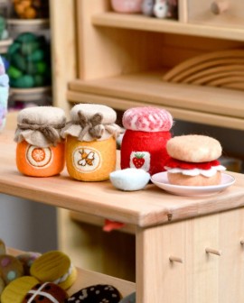 Felt - Strawberry Jam and Scone Set