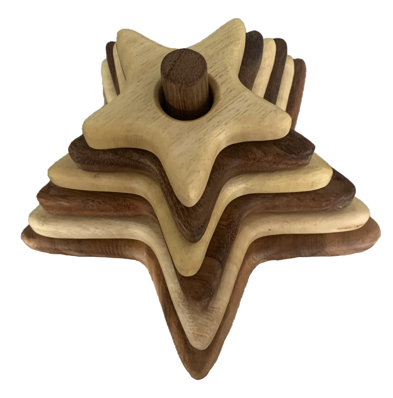 Lotus Stacker 6pc timber stacker