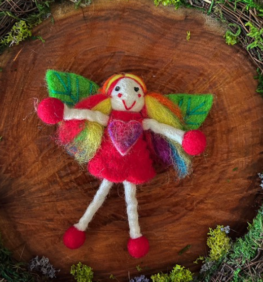 Miss Red Chakra Fairy Small