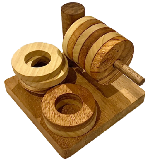 Montessori Ring Stacker - 13pc