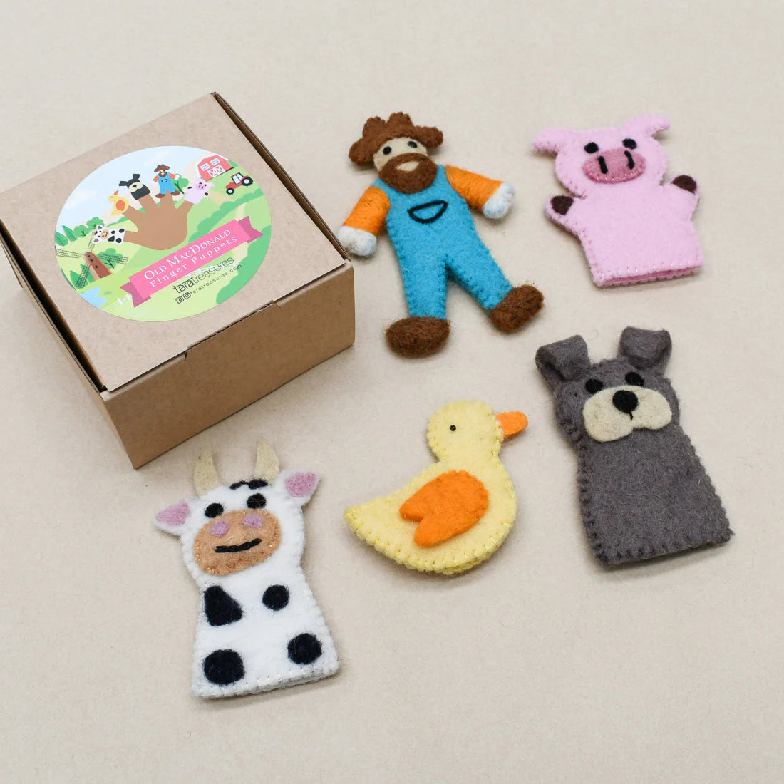 Old MacDonalds Farm Finger Puppets