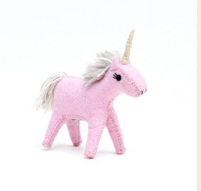 FELT -  Pink Unicorn Toy & Thelma the Unicorn Board Book